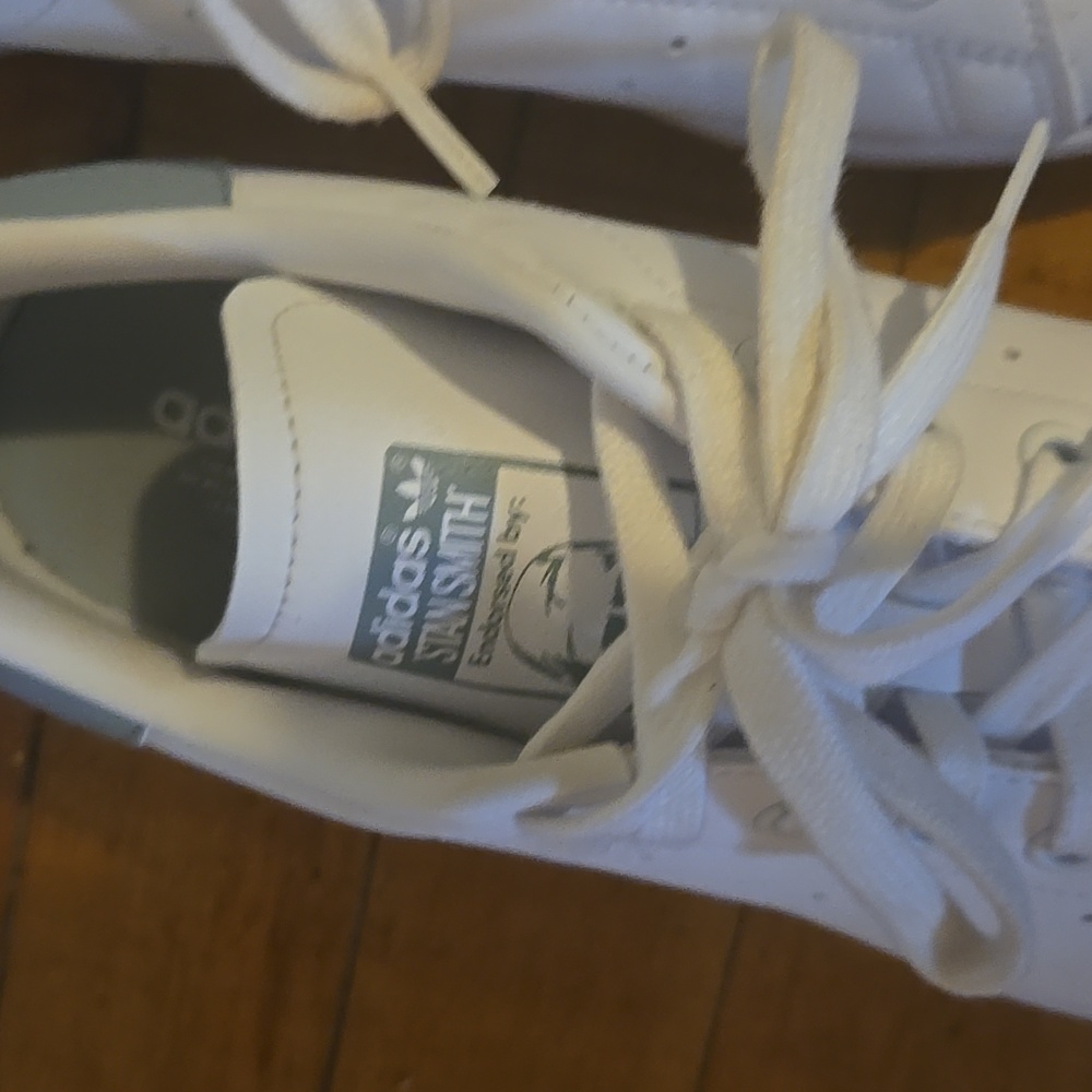 Adidas Stan Smith Classic Sneakers, Sz 10 - Picture 2 of 4